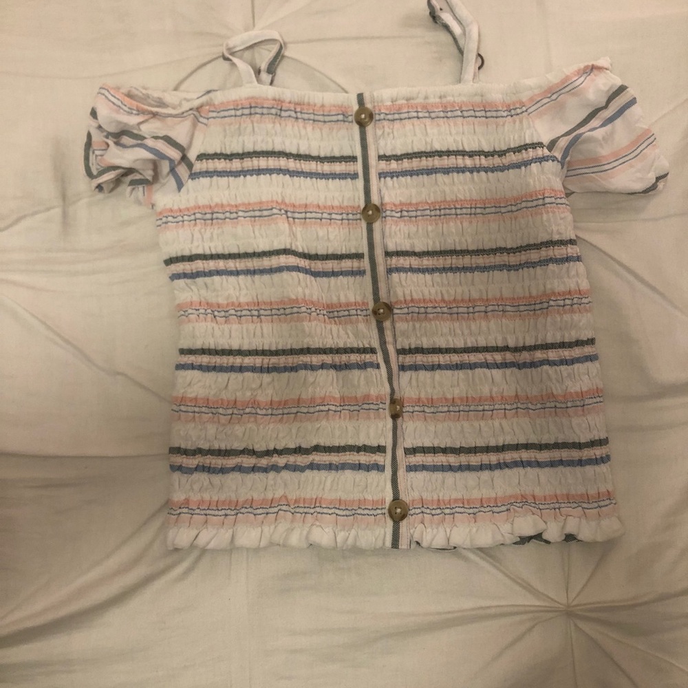 off the shoulder tank